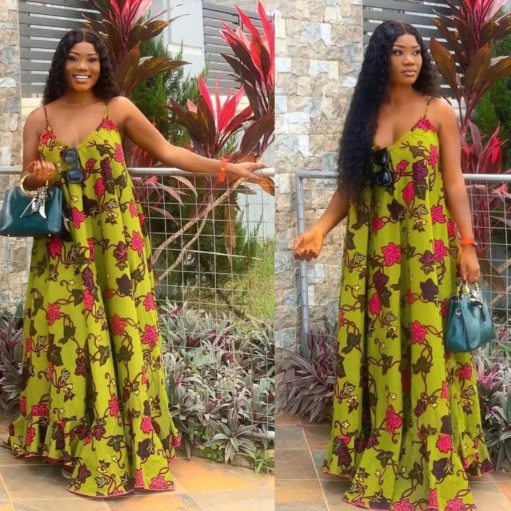 Ankara latest long gown best sale