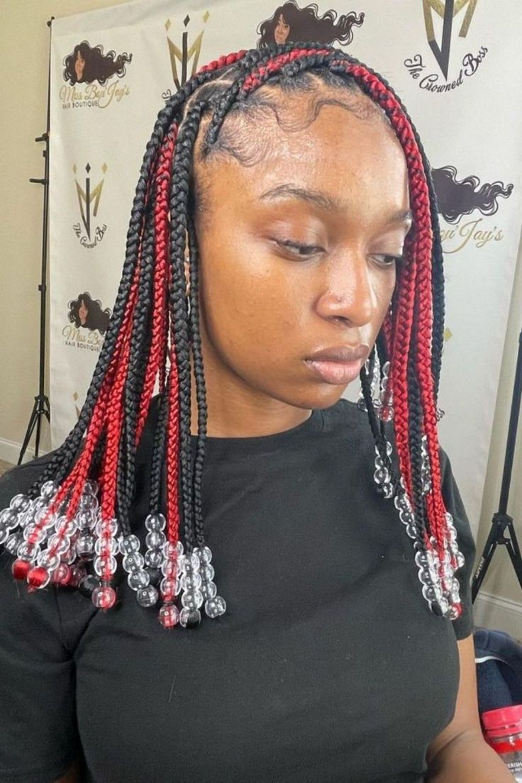 braid with beads