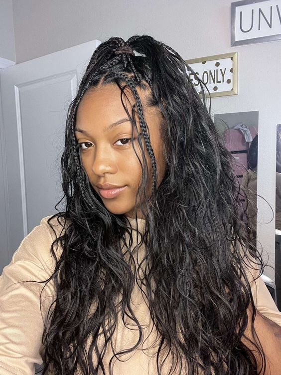 human hair for boho braids