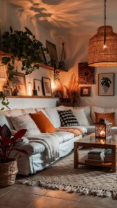 boho living room inspiration