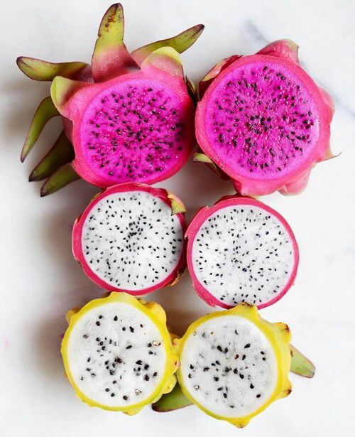 How to cut dragon fruit