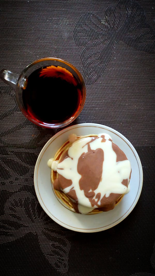 Person looking hopeful in mirror
