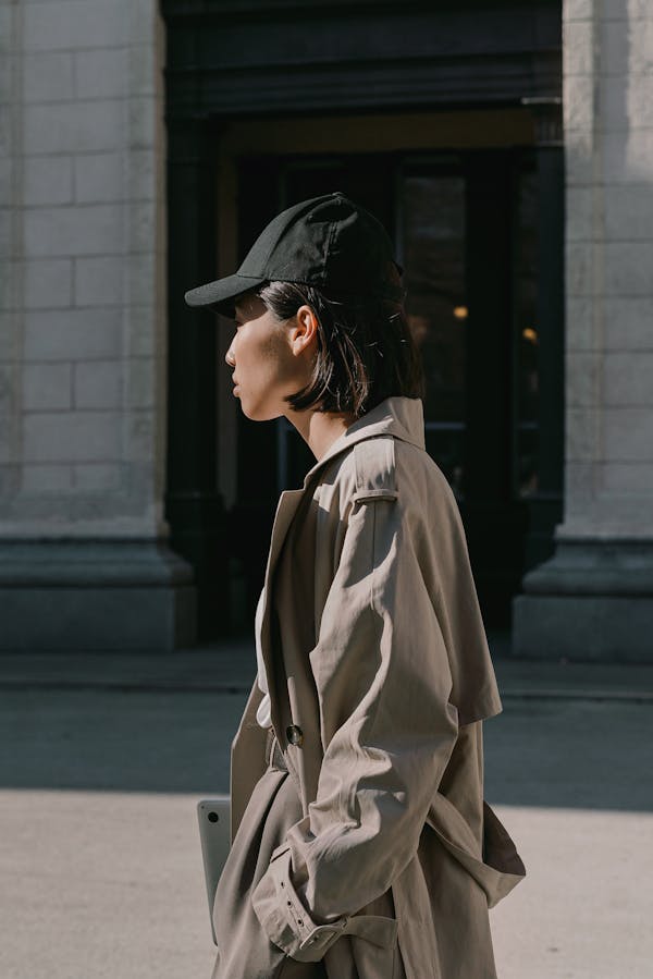 Clean minimalist workspace