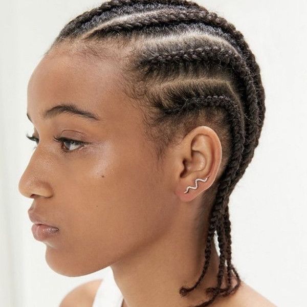 cornrow styles with natural hair without extensions