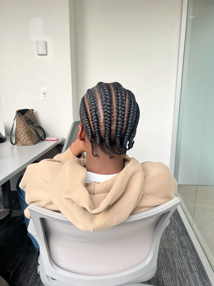 cornrow styles with fade for short hair