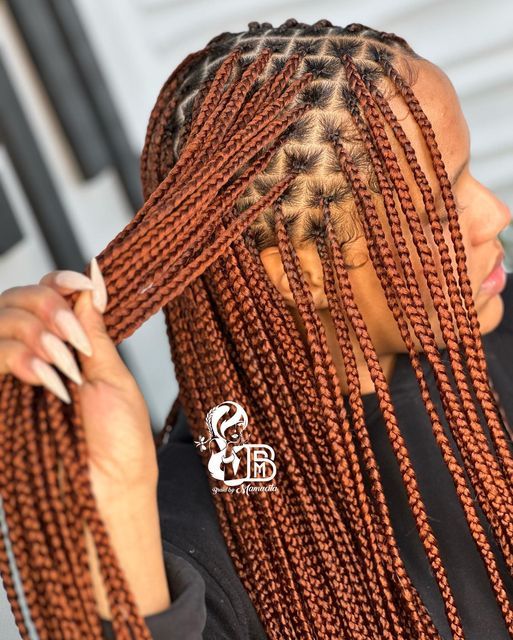 knotless box braids