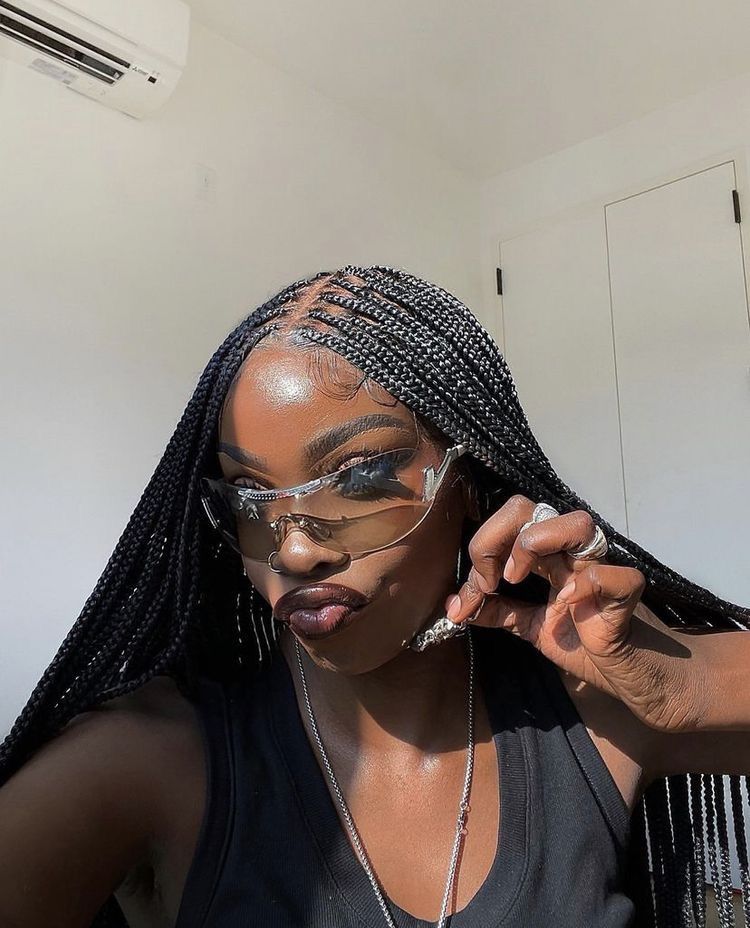 knotless box braids