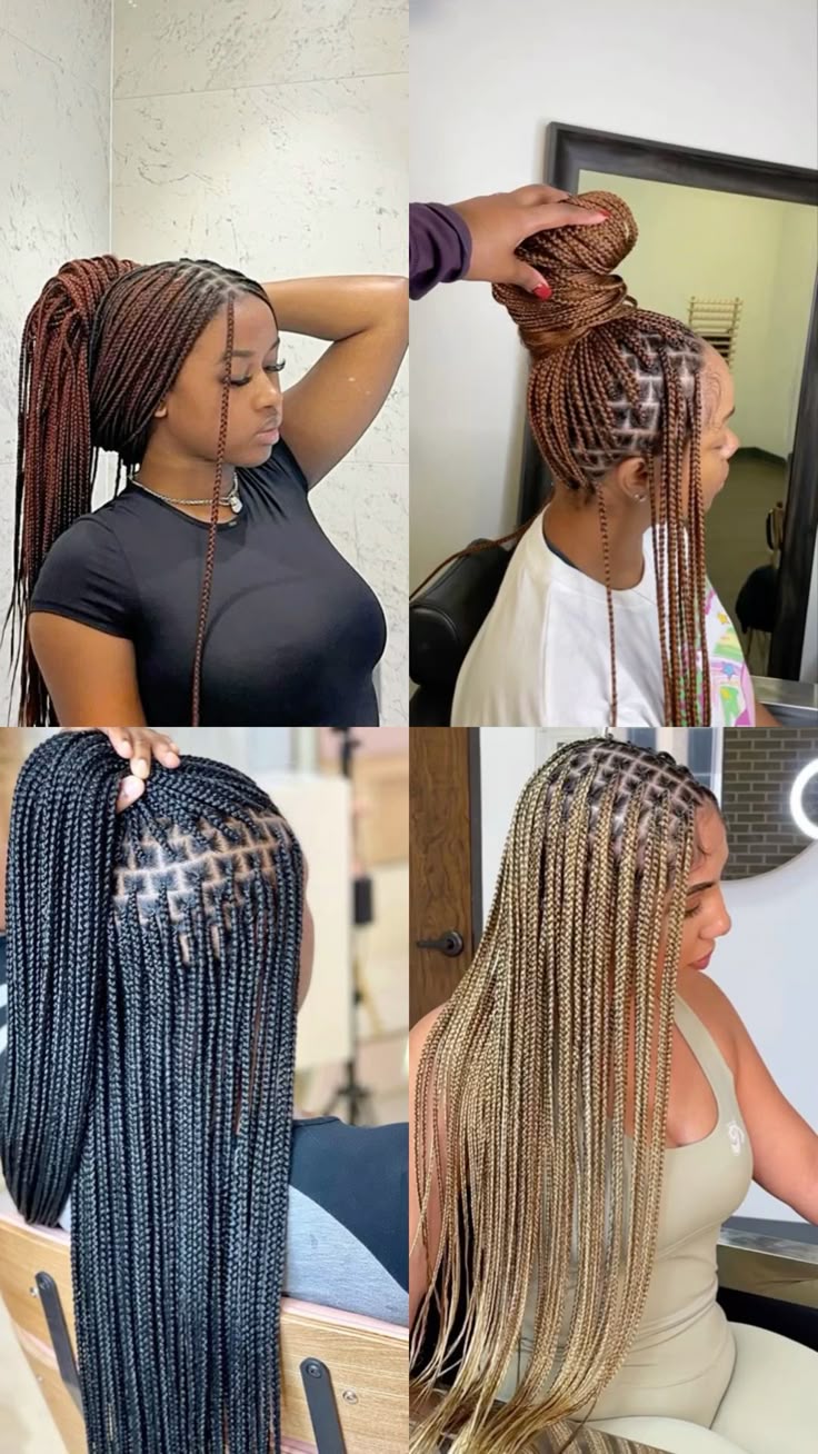 knotless box braids