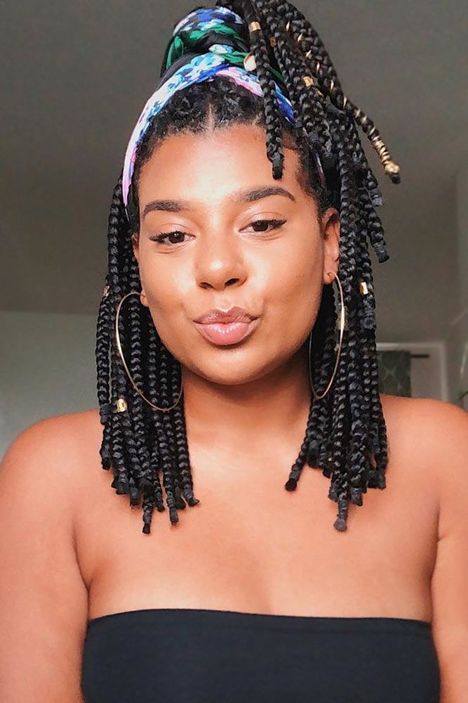 medium box braids