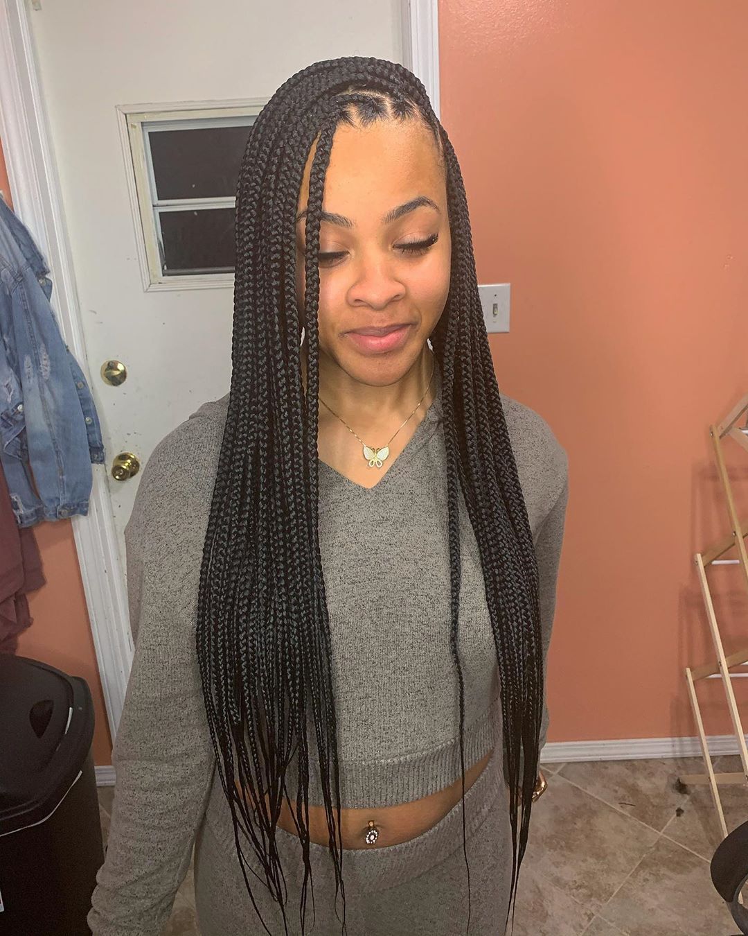medium box braids